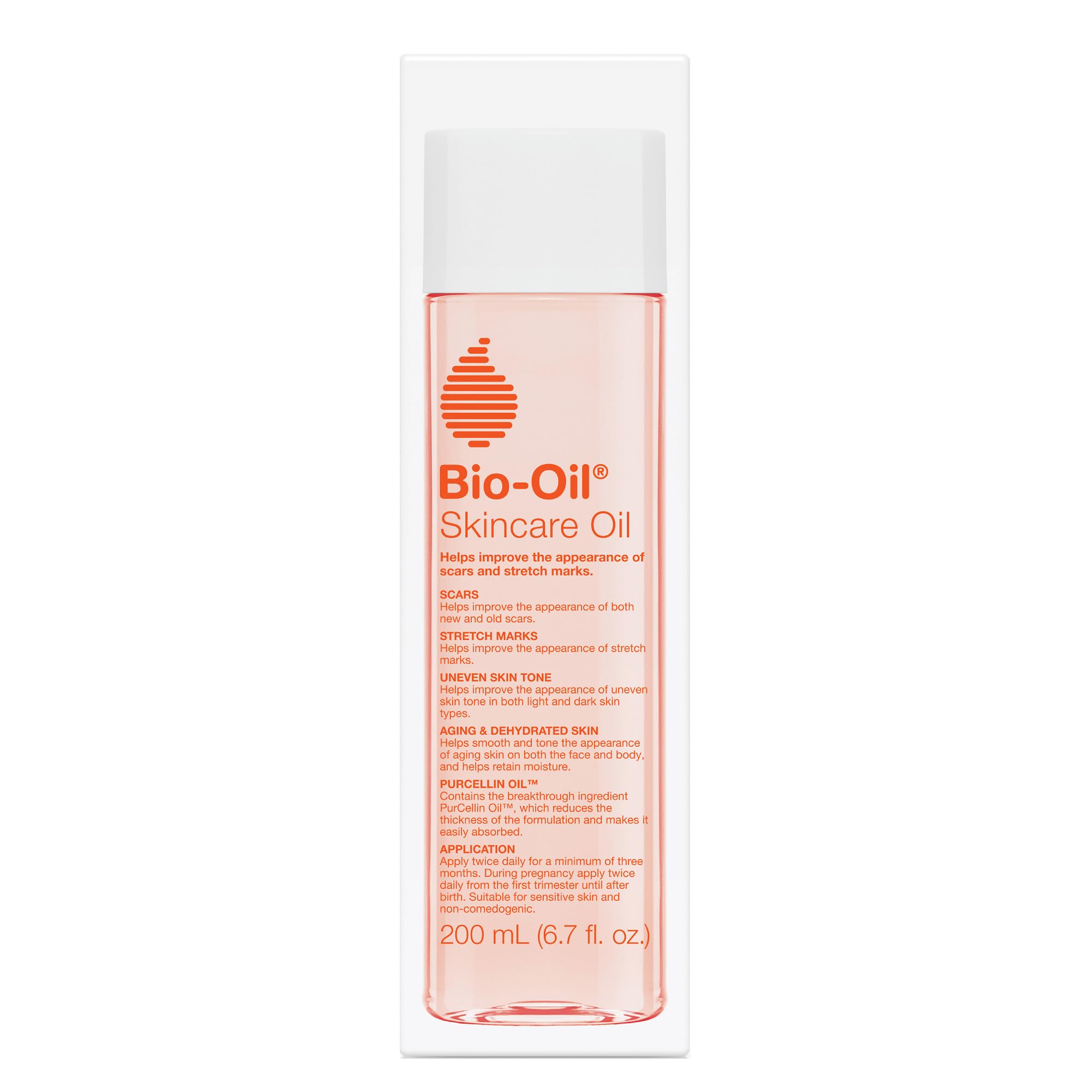 Bio-Oil Skincare Body Oil with Vitamin E, Serum for Scars and Stretch Marks, Face and Body Moisturizer for Sensitive Dry Skin, Dermatologist Recommended, Non-Comedogenic, For All Skin Types, 2 Oz